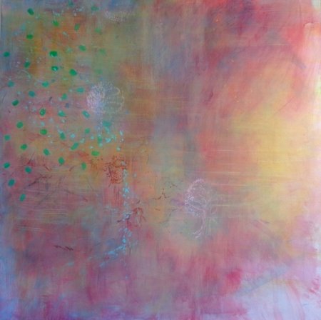 Støvregn ved grotte, 2013, Lene Sørensen